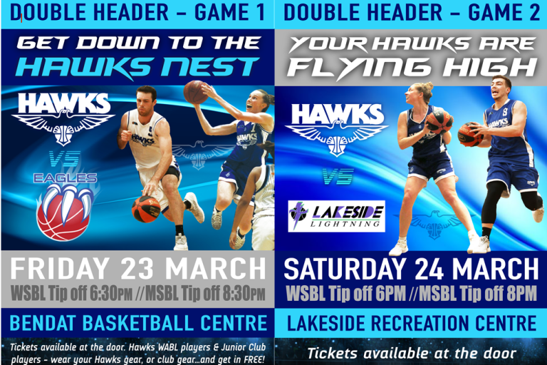 Hawks Double Header