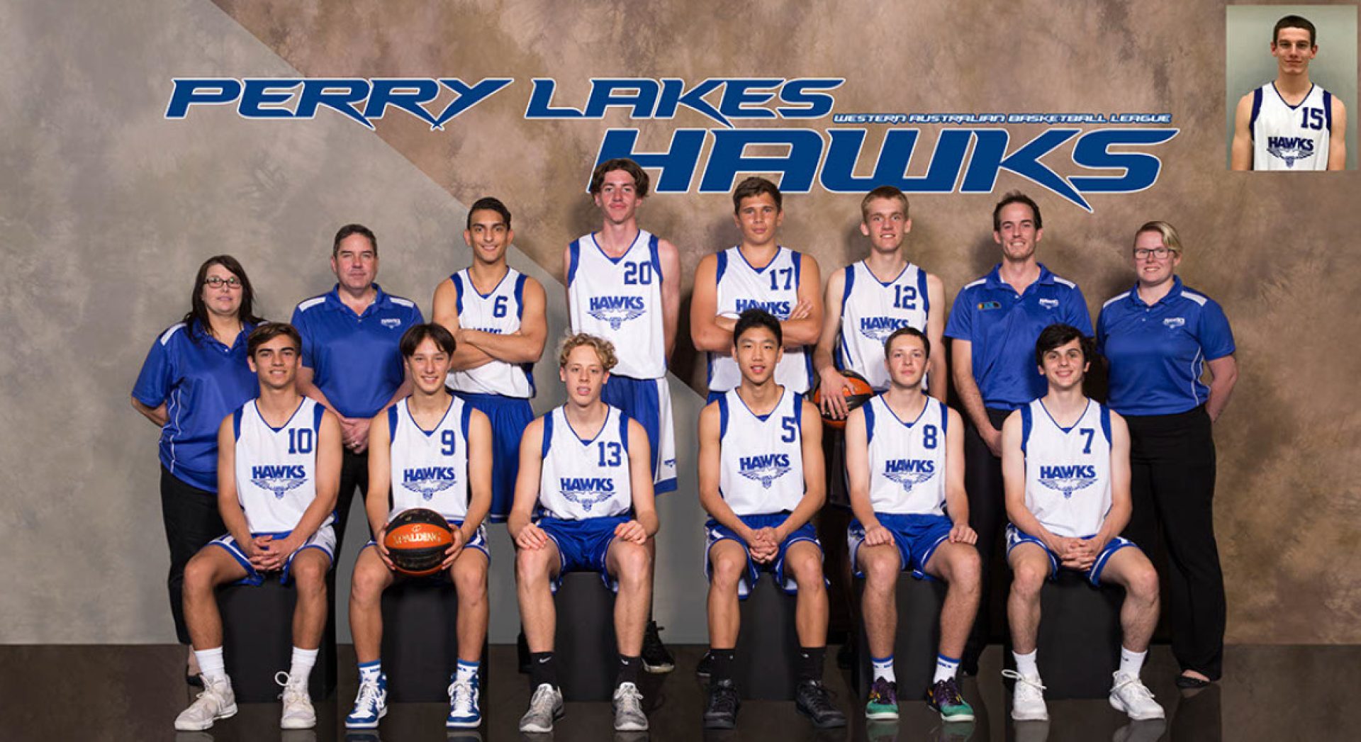 Hawks Program WABL Grand Finals-7 Hawks teams playing - Perry Lakes