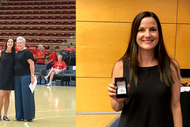 Doccy Honoured with WNBL Life Membership