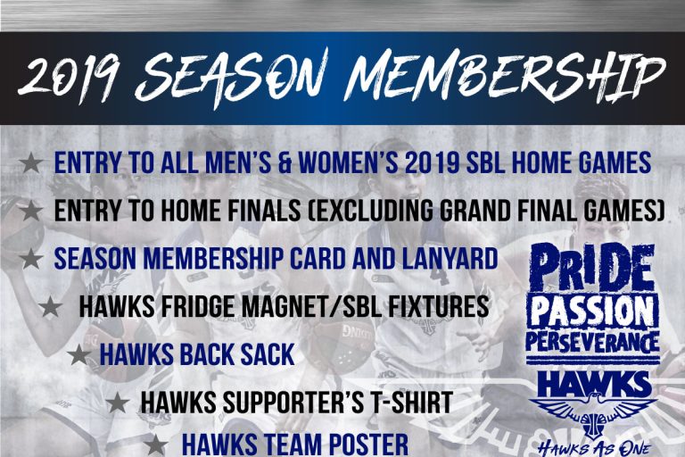 Hawks 2019 SBL Memberships Now Open