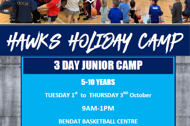 Hawks October School Holiday Camp