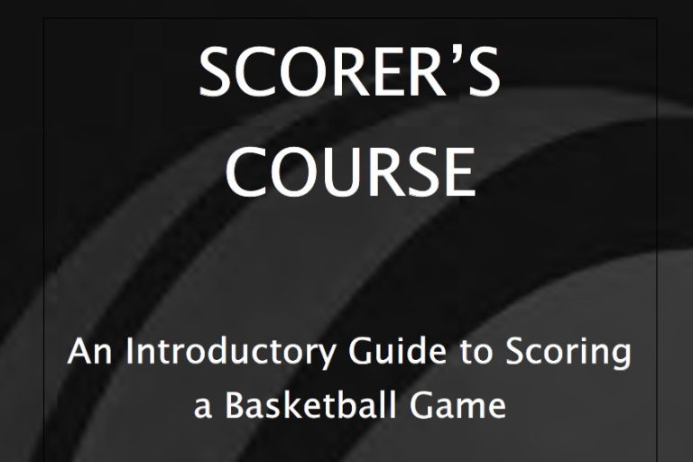An Introductory Guide to Scoring a Basketball Game