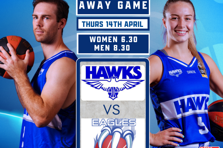 Round 2 NBL1 West – Hawks vs Eagles Thursday 14th April