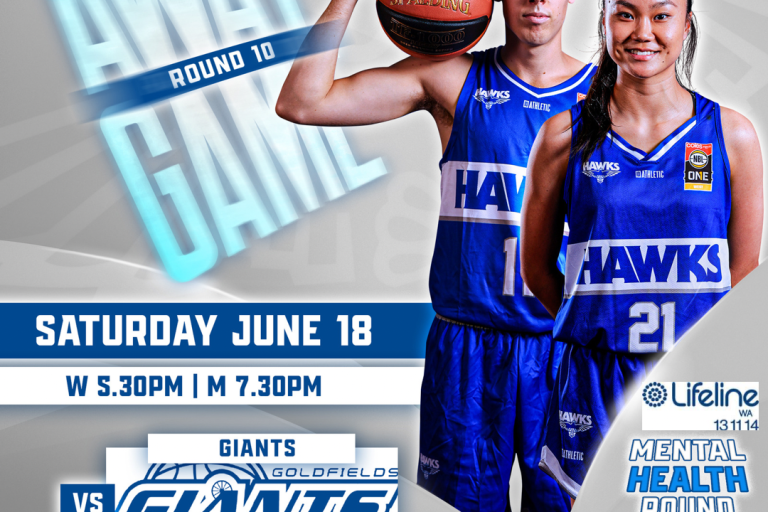 Mental Health Round Supporting Lifeline : NBL1 West teams head to Kalgoorlie