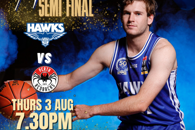 Hawks Men Head to Semi-Final Thursday Night at Bendat