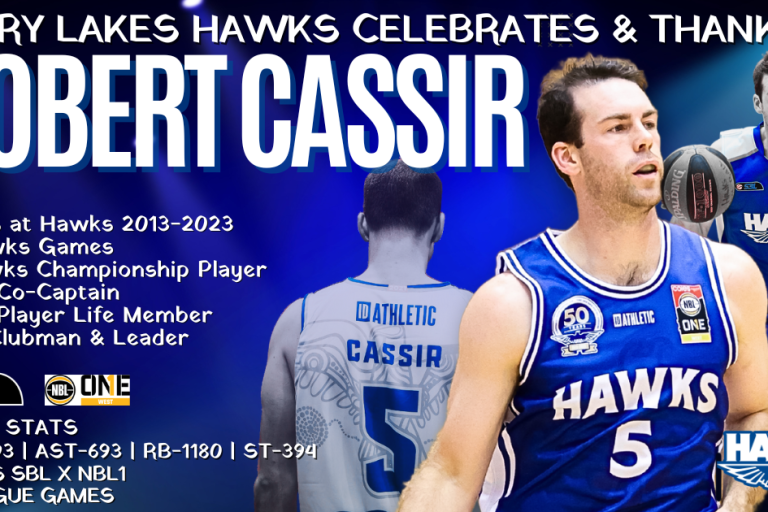 Thanks Rob Cassir – NBL1 West Retirement