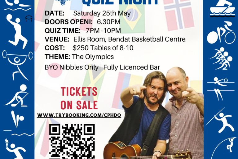 Hawks Quiz Night Sat May 25th – Get a Table!