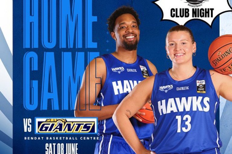 Hawks take on the Giants Saturday Night at Bendat