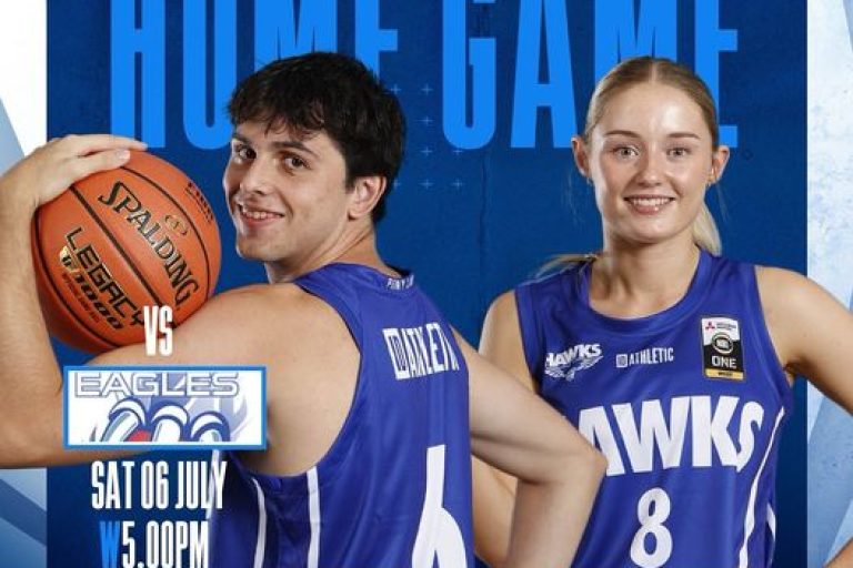 Hawks Last Regular Season Home Game on Saturday Night at Bendat