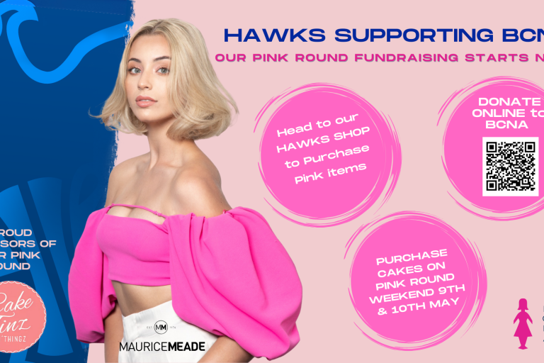 Hawks support BCNA with Fundraising Activities