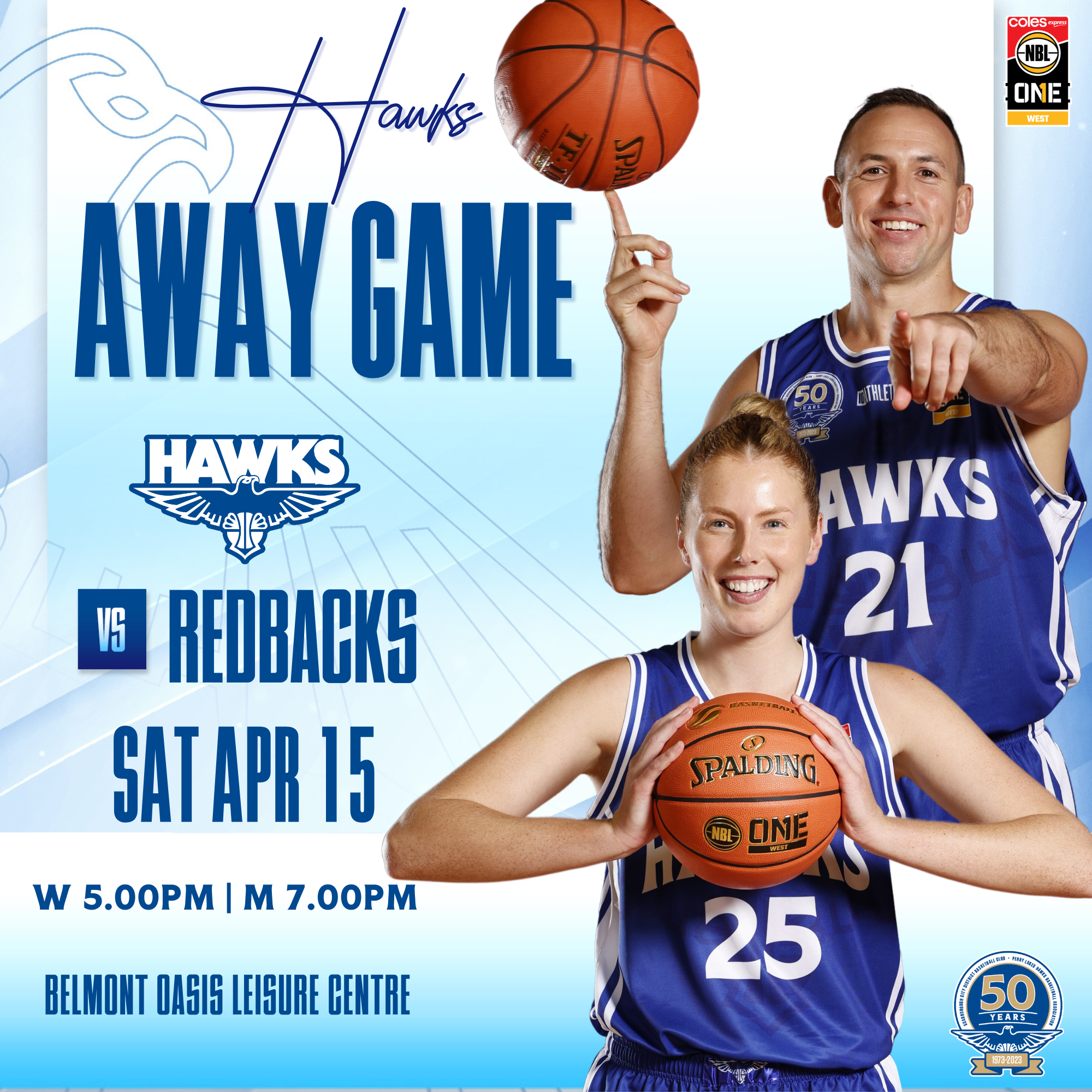Hawks Head into Double Header Weekend 14th-15th April
