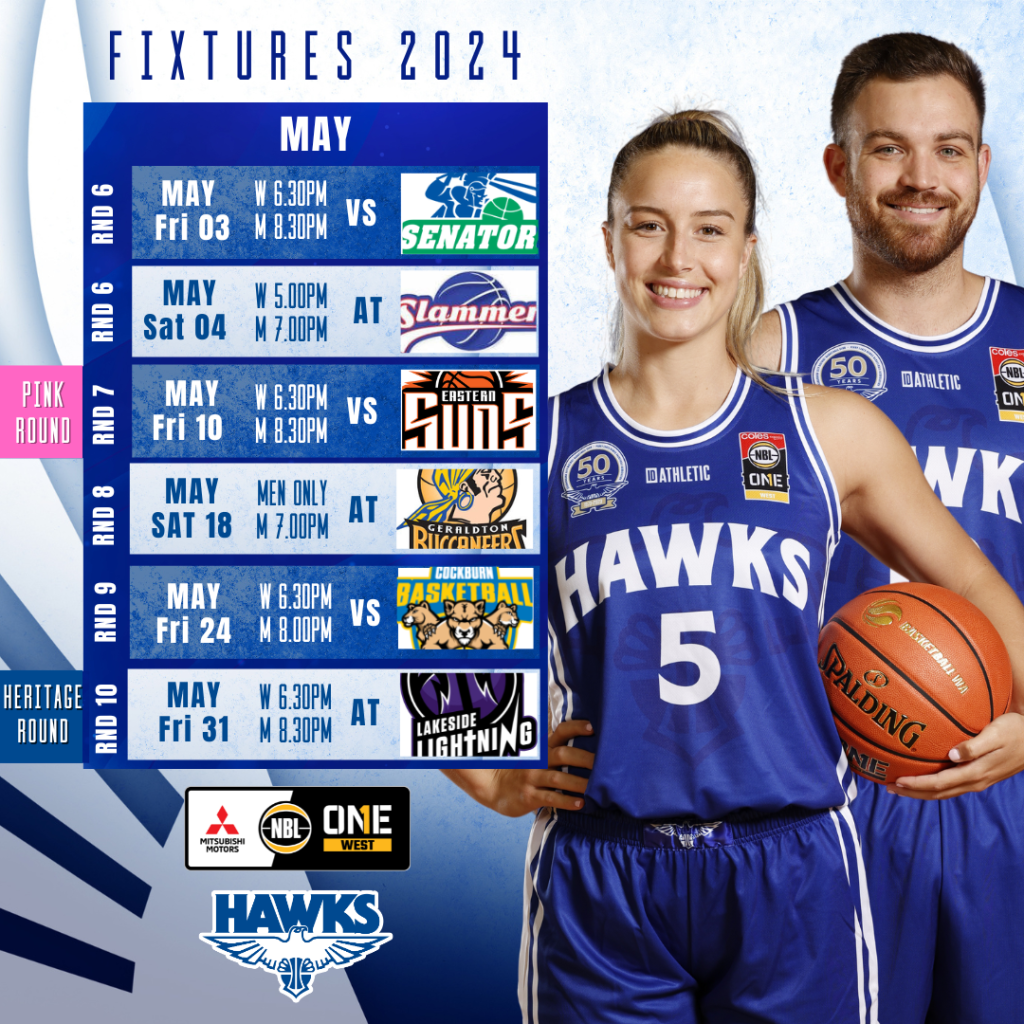 NBL1 West 2024 Season Fixtures are out Perry Lakes Basketball